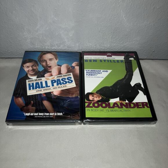Dvd Sealed New Hall Pass / Zoolander Paramount Ben Stiller Owen Wilson Sudeikis - Picture 1 of 4